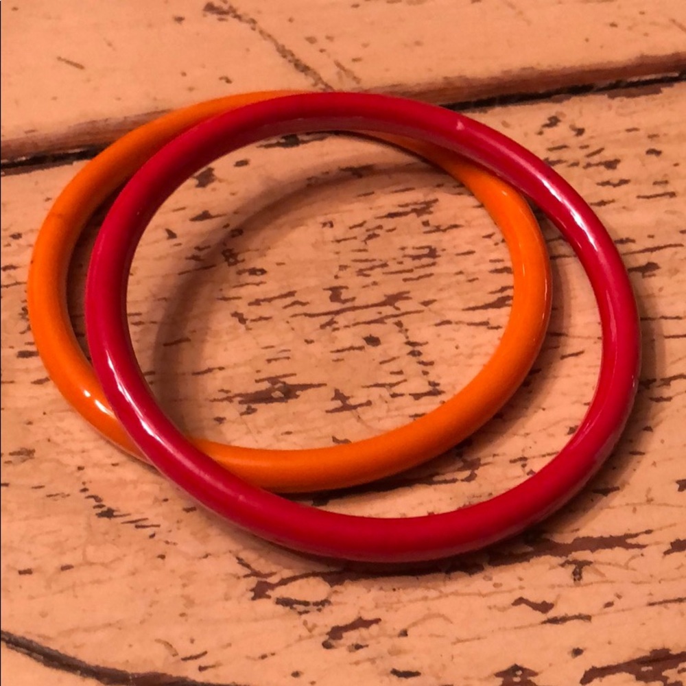 Enameled bangles